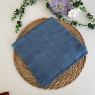 Flamlı Tek Renk Eşarp HA1255