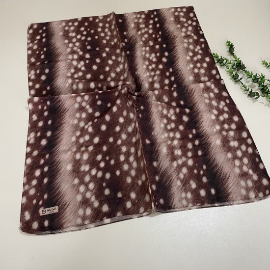 Polocraft Ceylan Desen Bambi Şal HA758