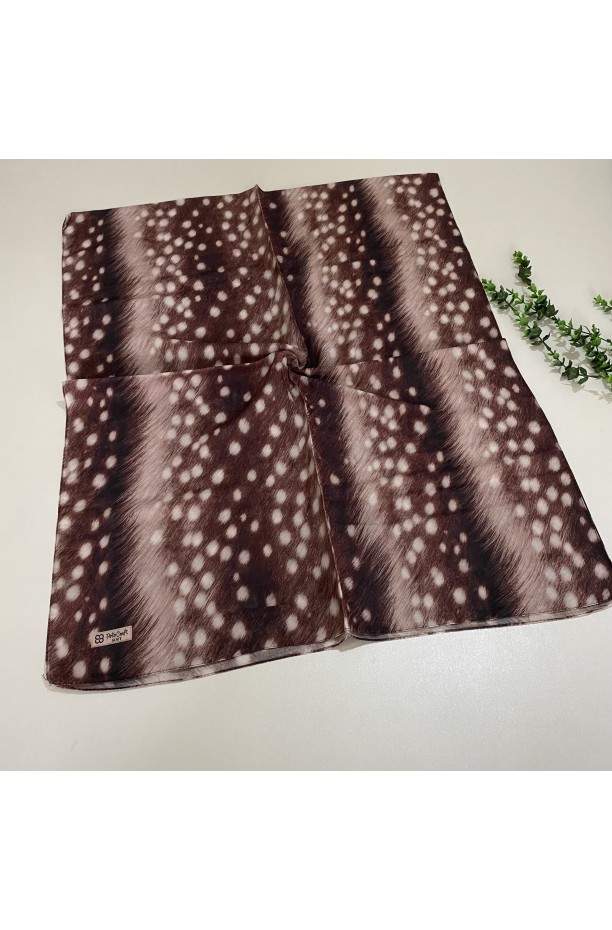 Polocraft Ceylan Desen Bambi Şal HA758