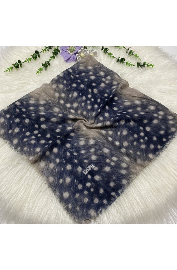 Eyfel Flamlı Pamuklu Eşarp HA2032