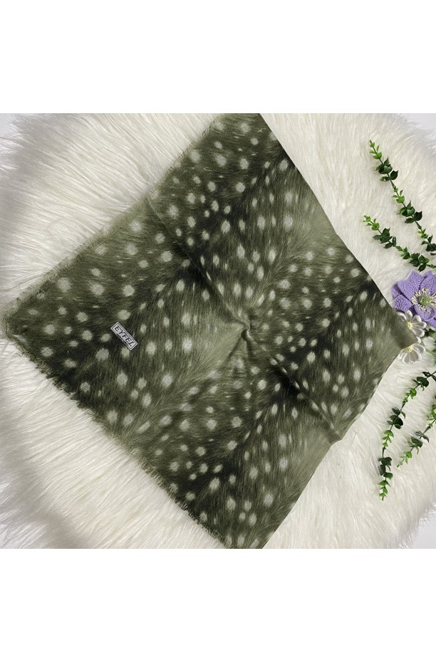 Eyfel Flamlı Pamuklu Eşarp HA2028