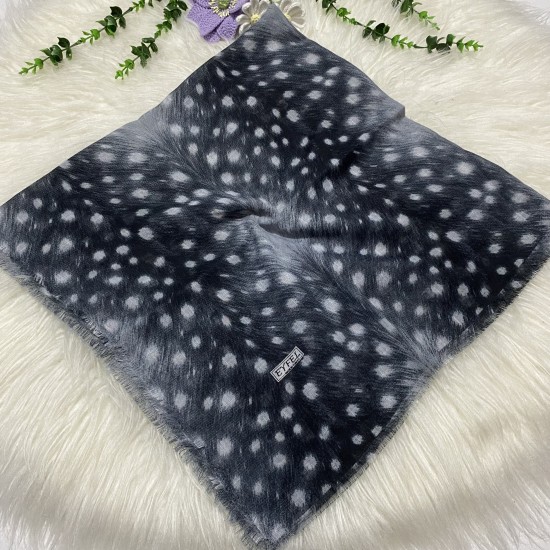 Eyfel Flamlı Pamuklu Eşarp HA2025