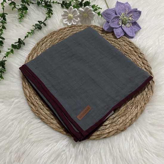 Mismara - Biyeli Müslin Eşarp HA288