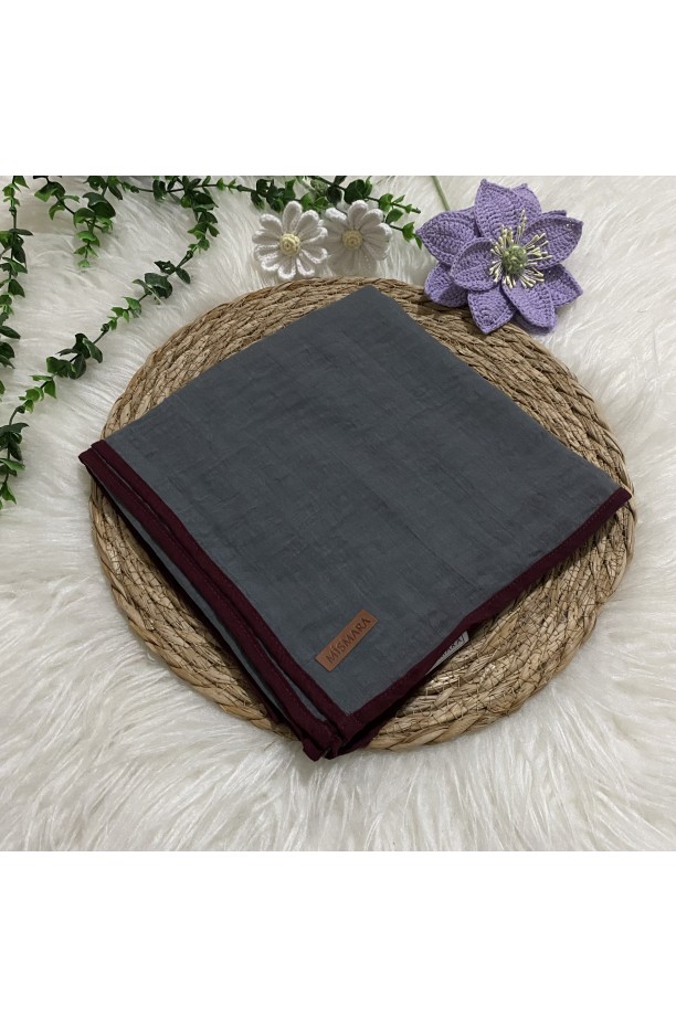 Mismara - Biyeli Müslin Eşarp HA288