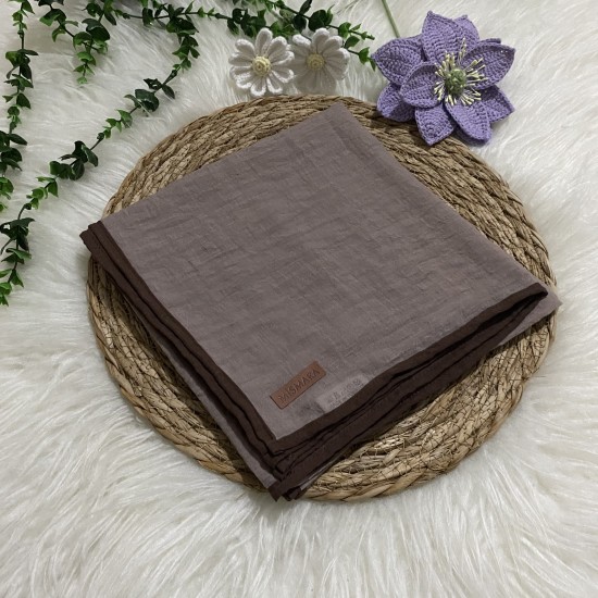 Mismara - Biyeli Müslin Eşarp HA287