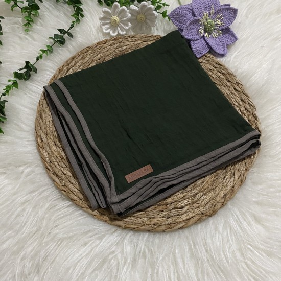 Mismara - Biyeli Müslin Eşarp HA286