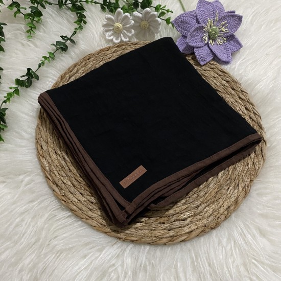 Mismara - Biyeli Müslin Eşarp HA284