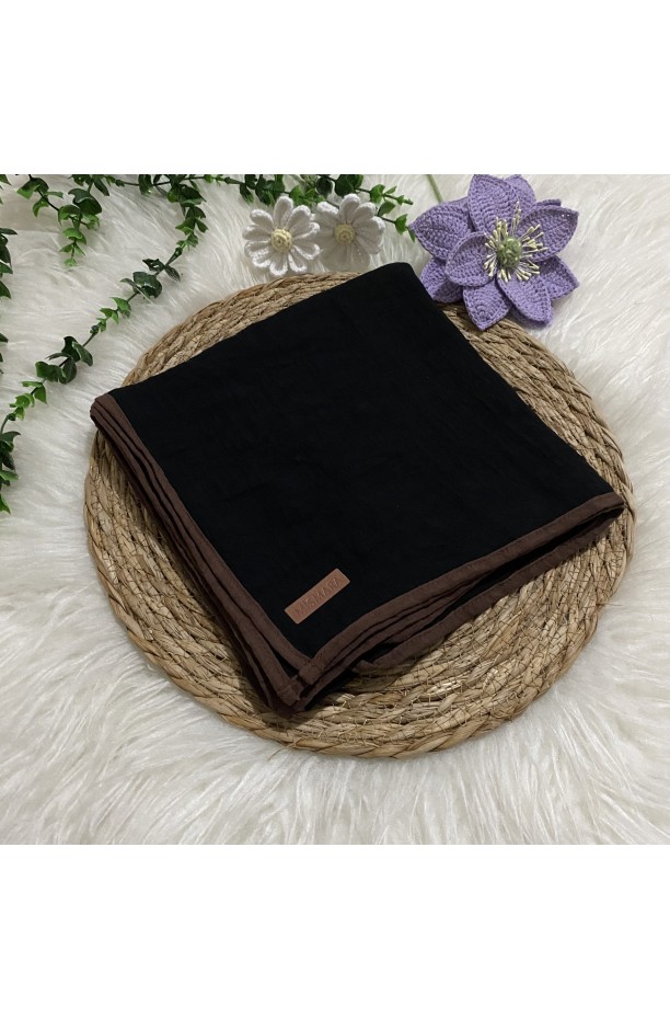 Mismara - Biyeli Müslin Eşarp HA284