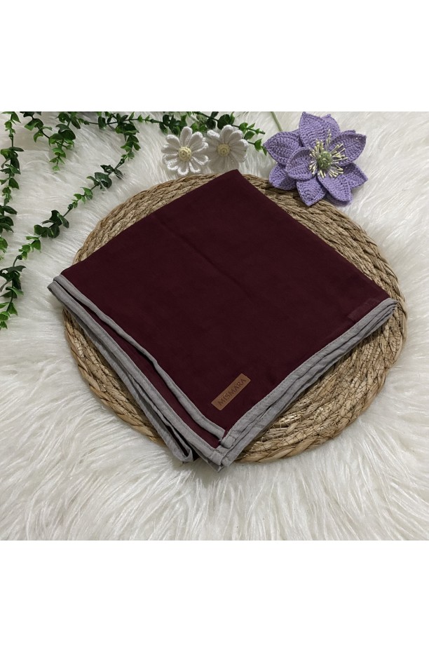 Mismara - Biyeli Müslin Eşarp HA282