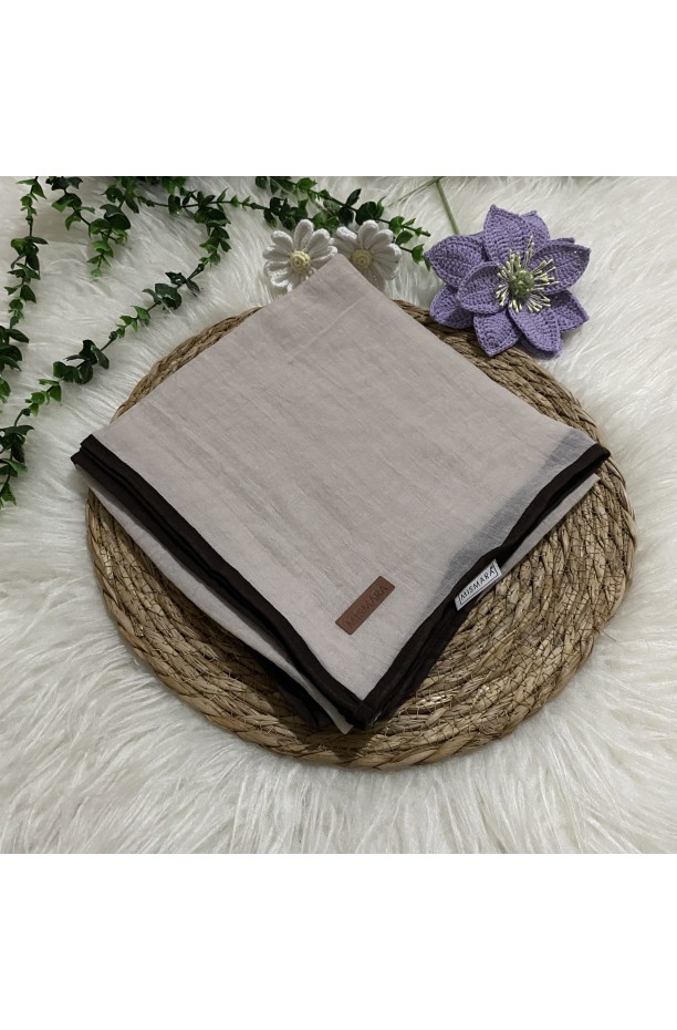 Mismara - Biyeli Müslin Eşarp HA276