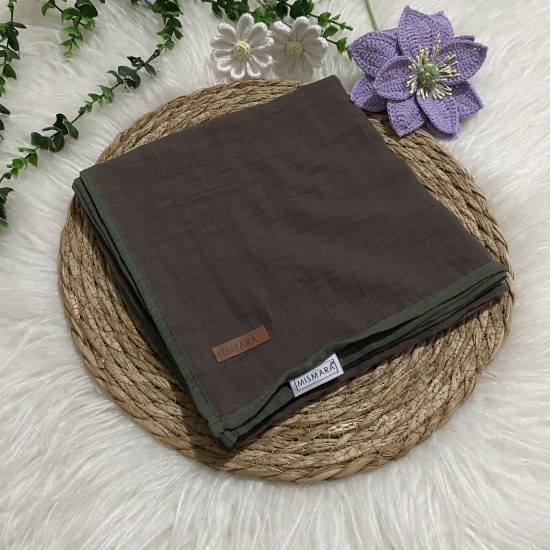 Mismara - Biyeli Müslin Eşarp HA273