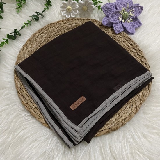 Mismara - Biyeli Müslin Eşarp HA272