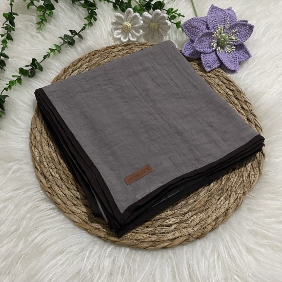 Mismara - Biyeli Müslin Eşarp HA271