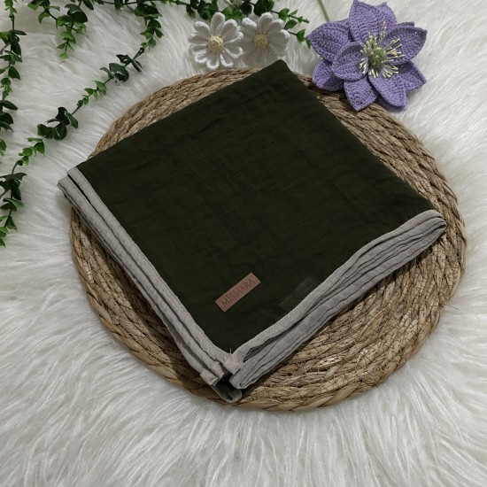 Mismara - Biyeli Müslin Eşarp HA261