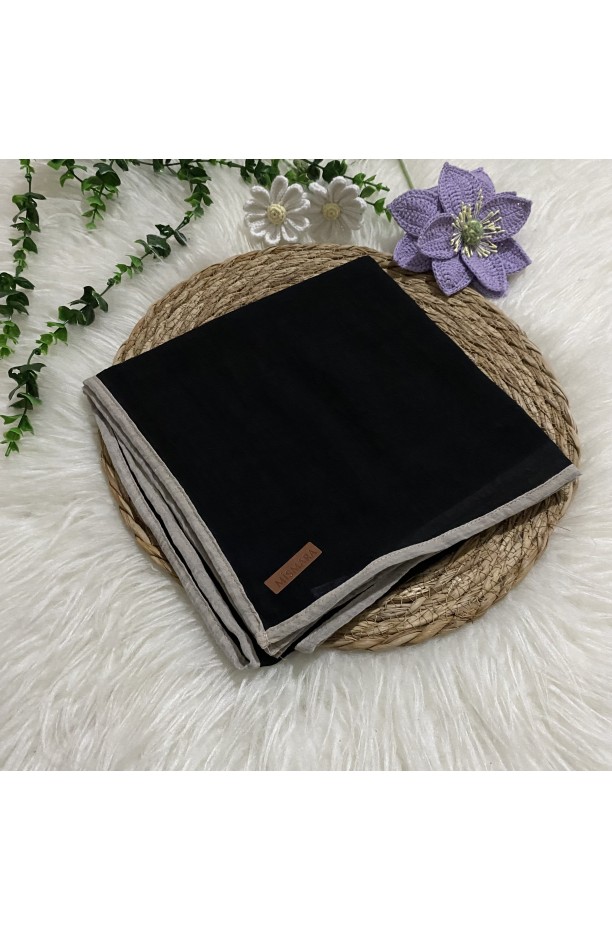 Mismara - Biyeli Müslin Eşarp HA260