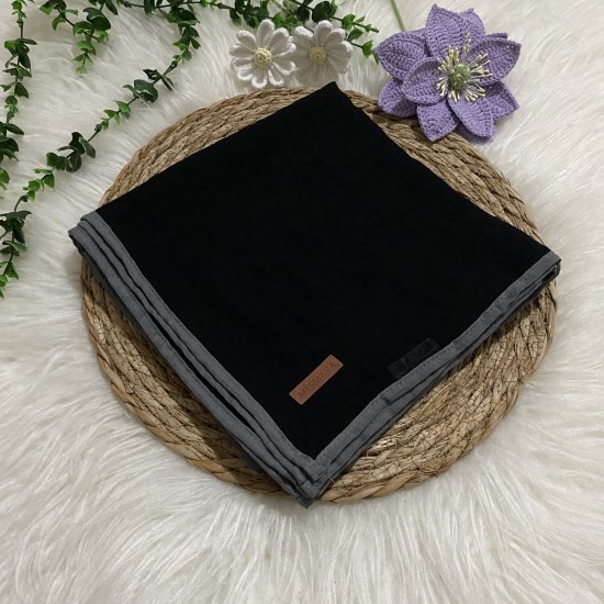 Mismara - Biyeli Müslin Eşarp HA256