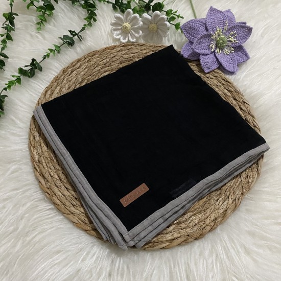 Mismara - Biyeli Müslin Eşarp HA254