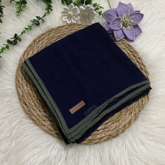 Mismara - Biyeli Müslin Eşarp HA251