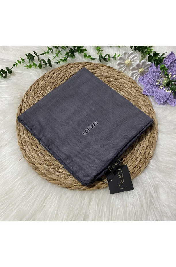 Lopres Tek Renk Soft Eşarp SHA42