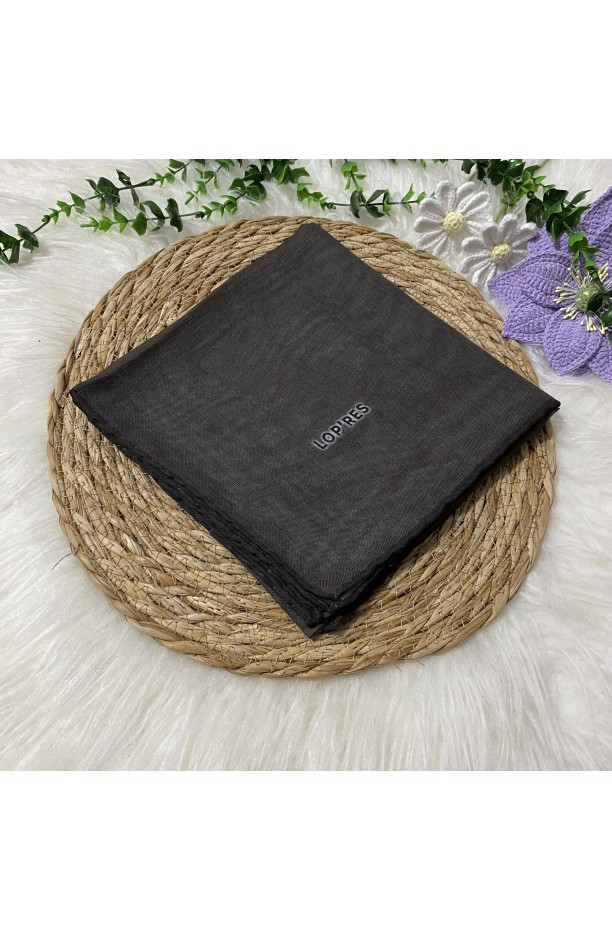 Lopres Tek Renk Soft Eşarp SHA40