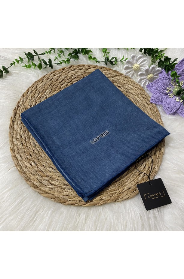 Lopres Tek Renk Soft Eşarp SHA36