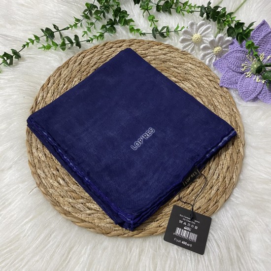 Lopres Tek Renk Soft Eşarp SHA32