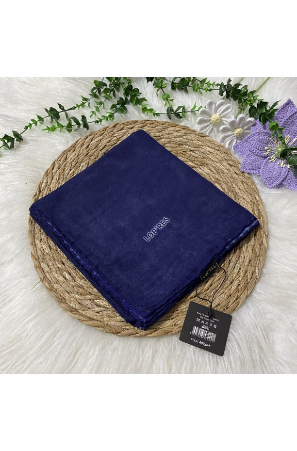 Lopres Tek Renk Soft Eşarp SHA32