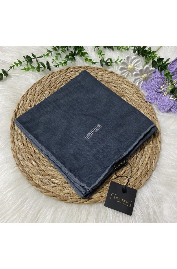 Lopres Tek Renk Soft Eşarp SHA29