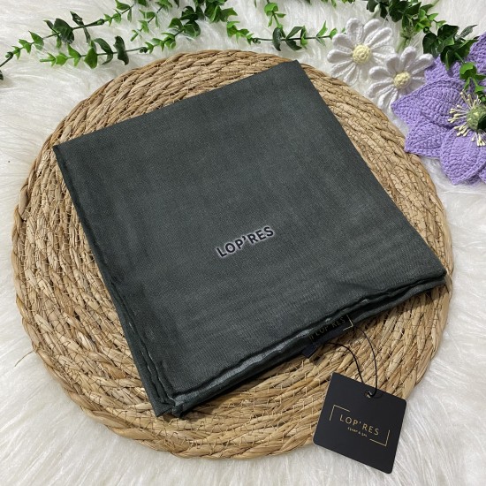 Lopres Tek Renk Soft Eşarp SHA27