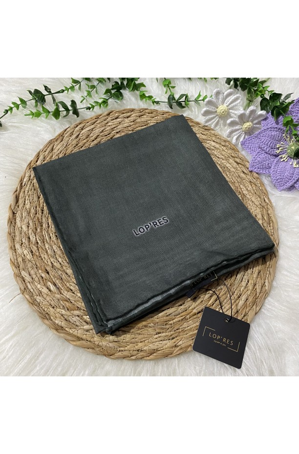 Lopres Tek Renk Soft Eşarp SHA27