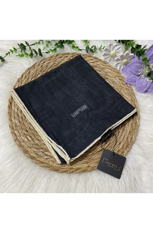 Lopres Tek Renk Soft Eşarp SHA28