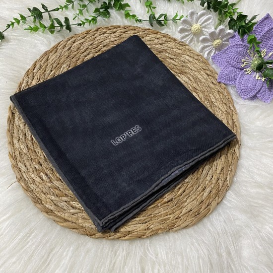 Lopres Tek Renk Soft Eşarp SHA22