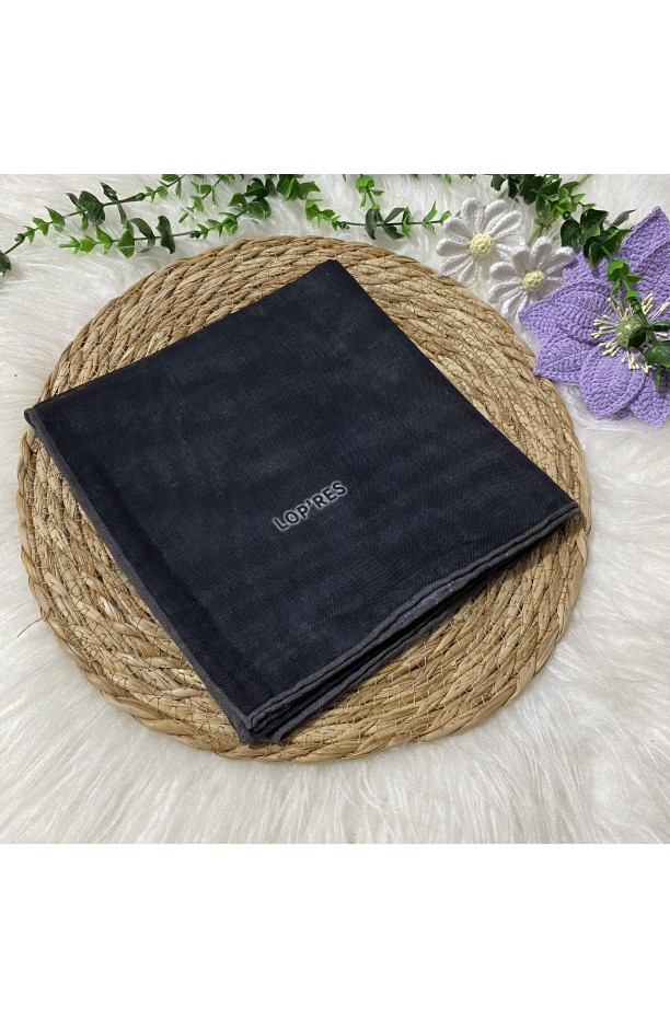 Lopres Tek Renk Soft Eşarp SHA22