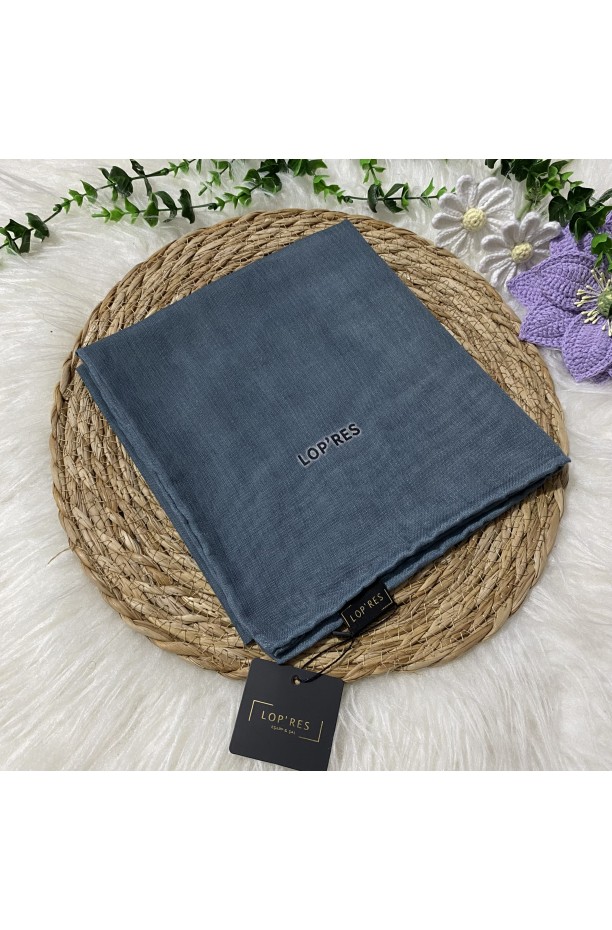 Lopres Tek Renk Soft Eşarp SHA21