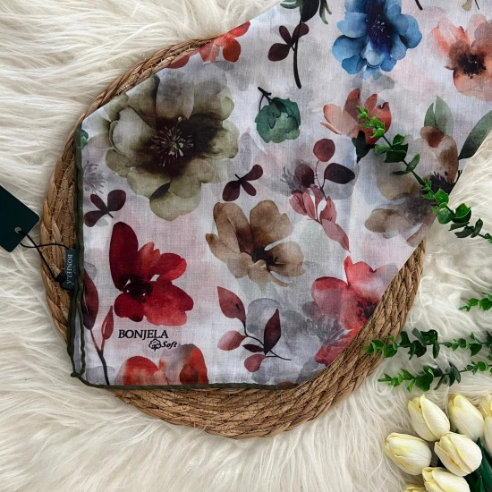 Bonjela Soft Pamuklu Eşarp MSA1