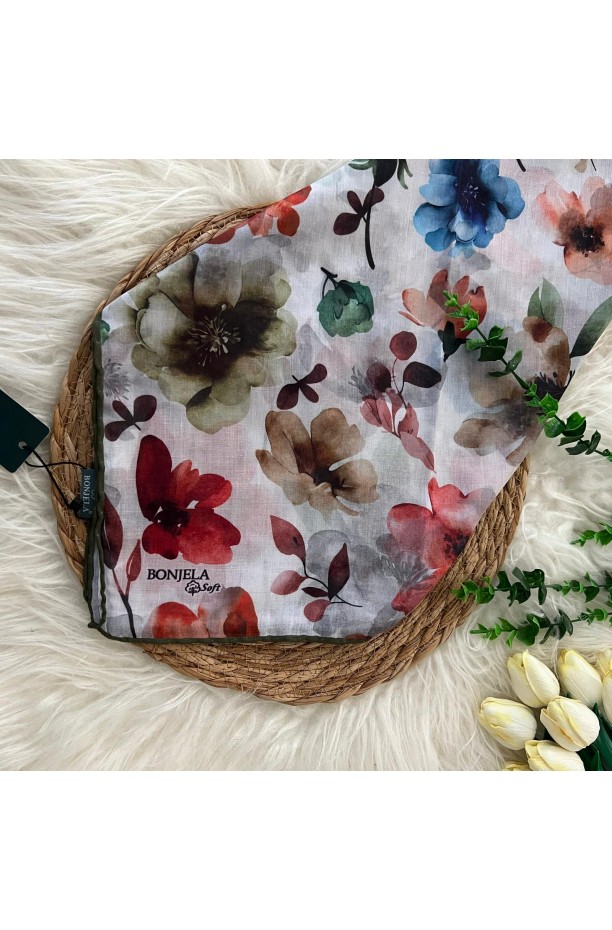 Bonjela Soft Pamuklu Eşarp MSA10