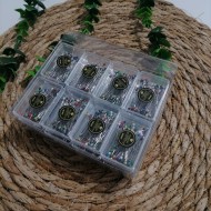 Minelli İpek İğne - Renkli -Kutu İçi 24 Paket - PAket İçi 100'lü ms324