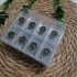Minelli İpek İğne - gümüş -Kutu İçi 24 Paket - PAket İçi 100'lü ms323