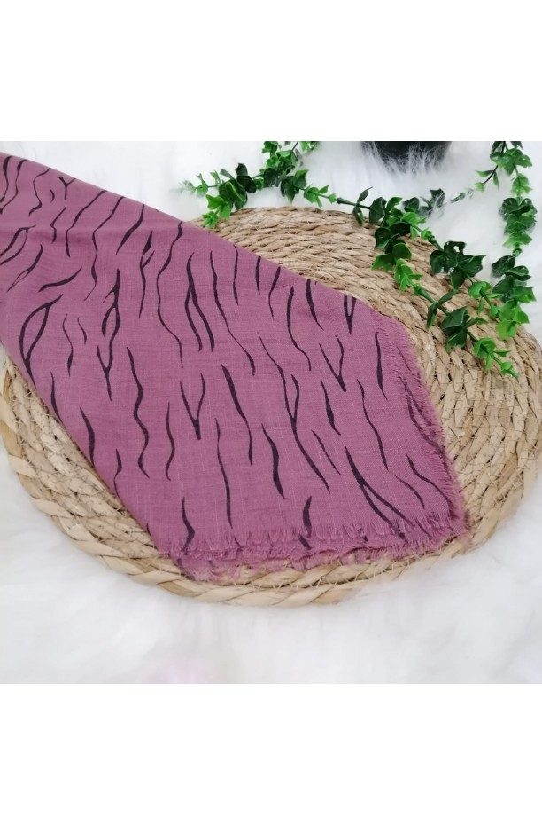 Ocean - Pamuklu Flamlı Eşarp ms328