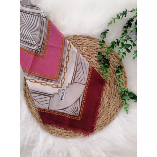 Poloist. - Pamuklu Çekme Koton Eşarp ms440