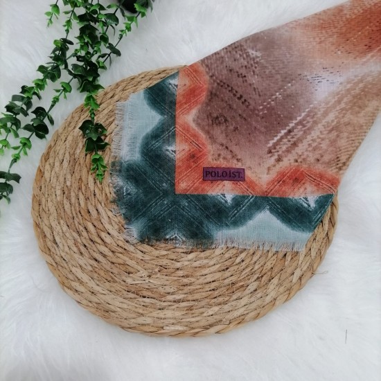 Poloist. - Pamuklu Çekme Koton Eşarp ms450