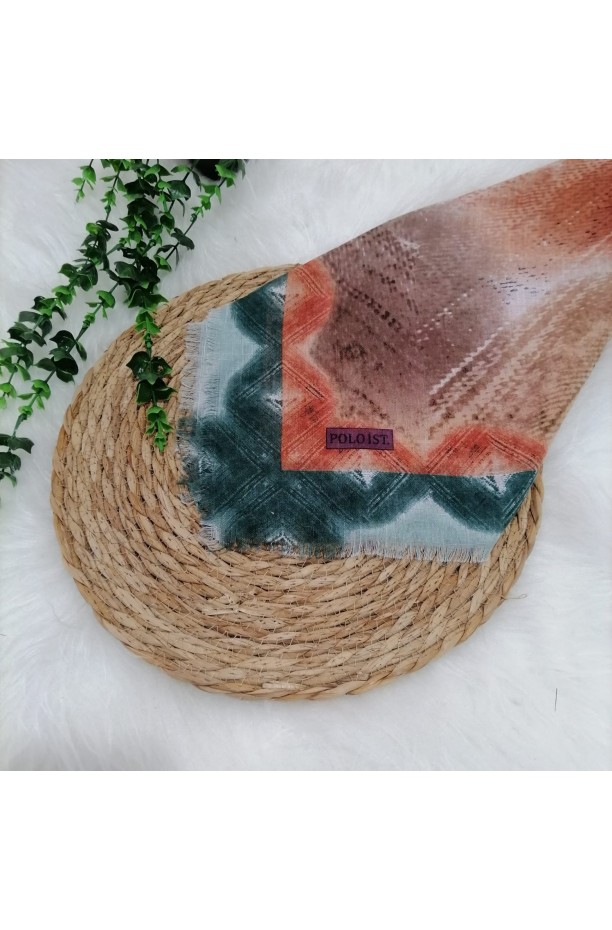 Poloist. - Pamuklu Çekme Koton Eşarp ms450