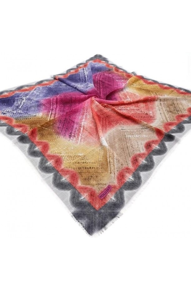 Poloist. - Pamuklu Çekme Koton Eşarp ms452