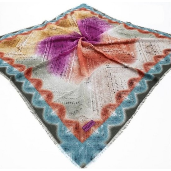 Poloist. - Pamuklu Çekme Koton Eşarp ms454