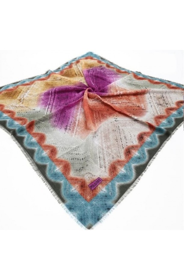 Poloist. - Pamuklu Çekme Koton Eşarp ms454