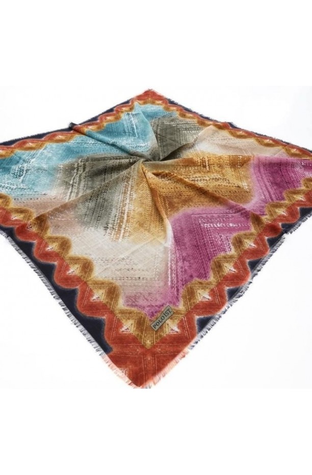 Poloist. - Pamuklu Çekme Koton Eşarp ms456