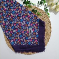 Polocraft - Flamlı Pamuklu Eşarp ms691  