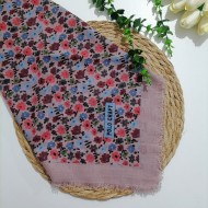 Polocraft - Flamlı Pamuklu Eşarp ms699