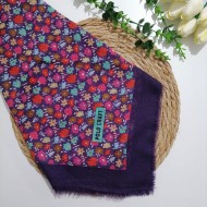 Polocraft - Flamlı Pamuklu Eşarp ms703