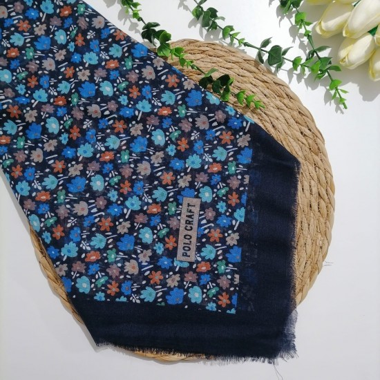 Polocraft - Flamlı Pamuklu Eşarp ms706